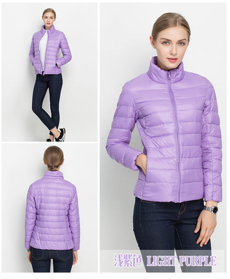 White Duck Down Light Winter / Spring Jacket