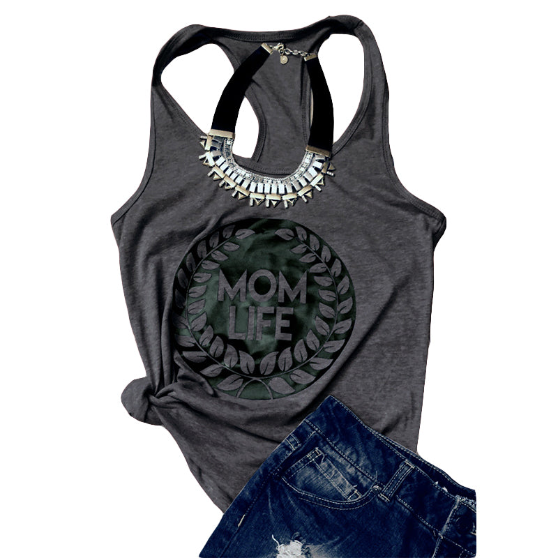Mom Life Casual Tank Top