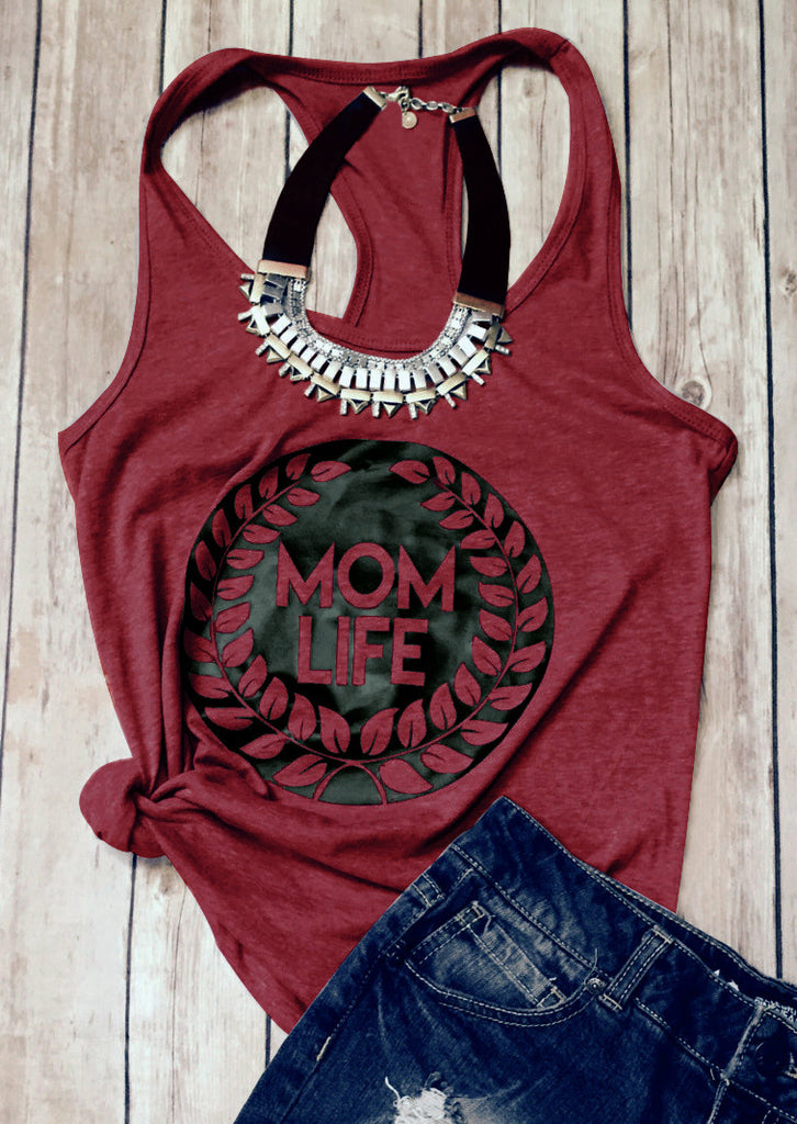 Mom Life Casual Tank Top