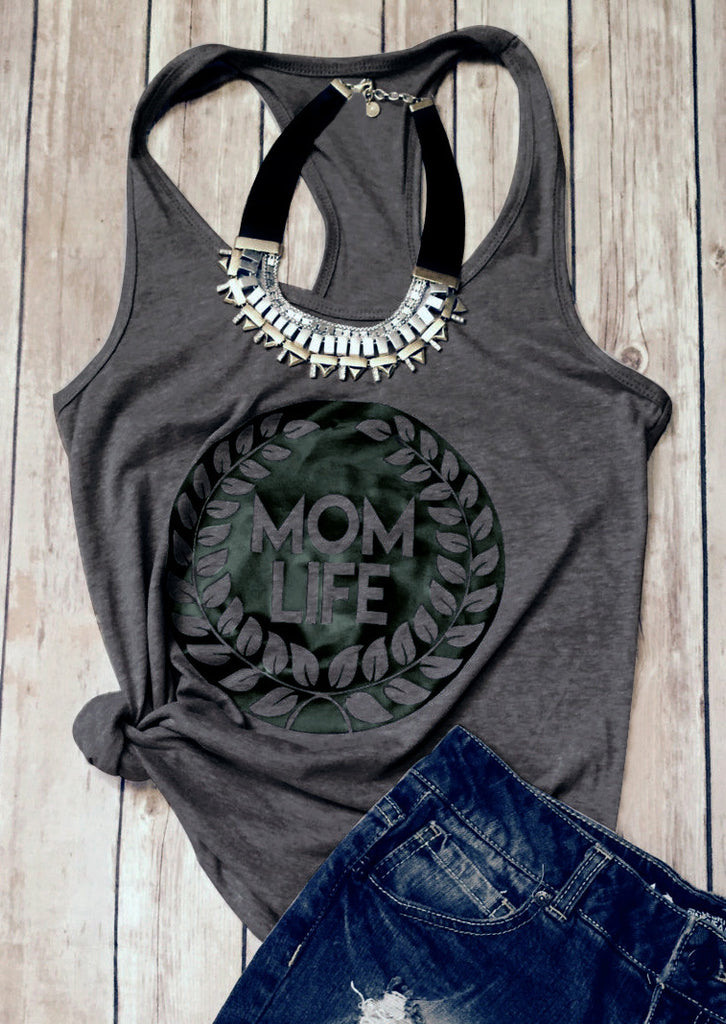 Mom Life Casual Tank Top
