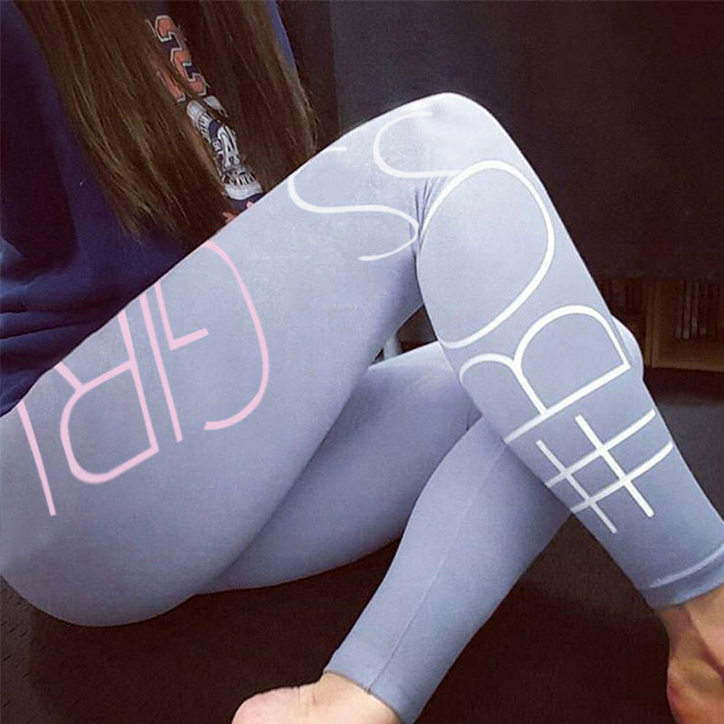 BOSSGIRL Fitness Yoga Leggings