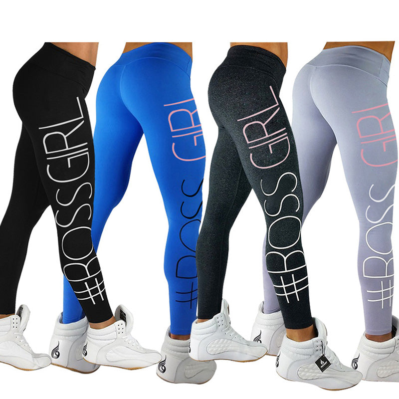 BOSSGIRL Fitness Yoga Leggings