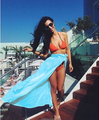 Beach Sheer Women's Sarong Long Skirt / Cover Up