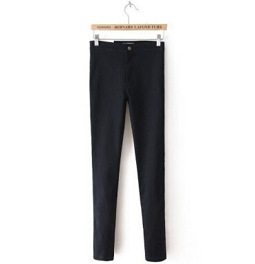 Women's High waist Pencil elastic legging Jeans