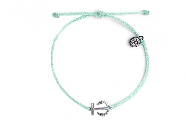 stylish boho handmade anchor weave bracelet