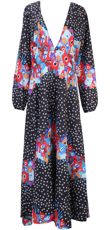 Sexy Chiffon Vintage Boho Bohemian Long Midii Sundress