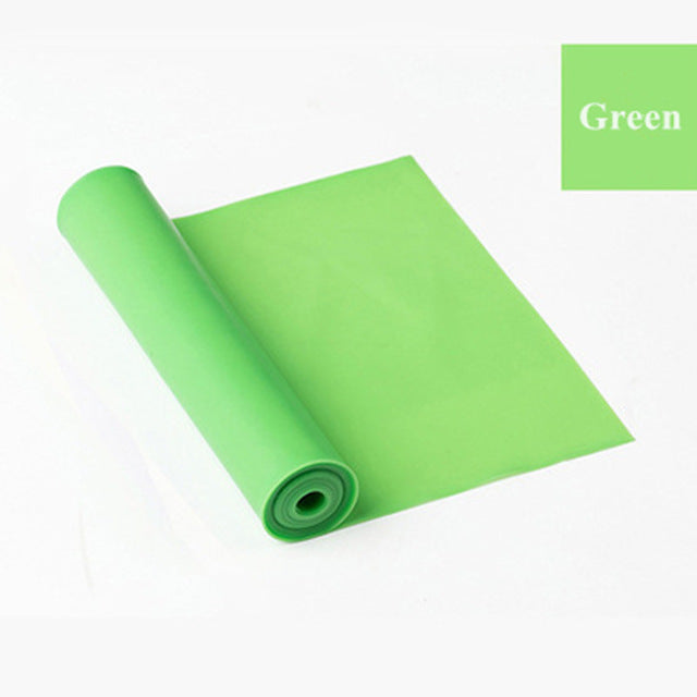 1.5m Resistance Bands Yoga Natural latex Bands Strength Training