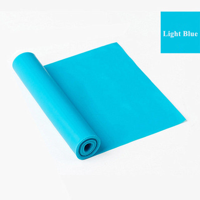 1.5m Resistance Bands Yoga Natural latex Bands Strength Training