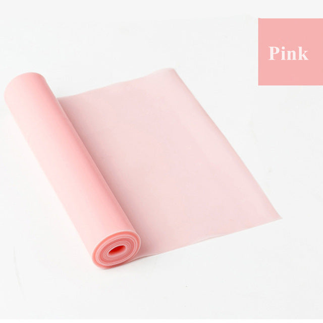 1.5m Resistance Bands Yoga Natural latex Bands Strength Training