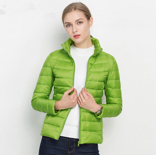 White Duck Down Light Winter / Spring Jacket