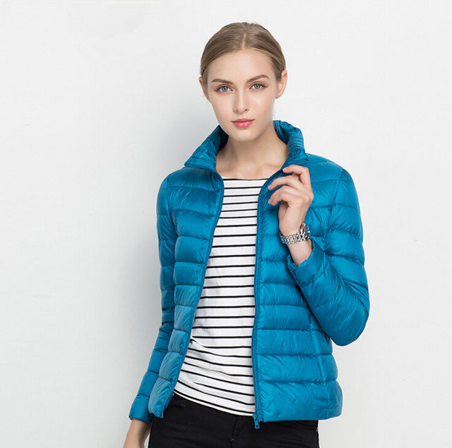 White Duck Down Light Winter / Spring Jacket