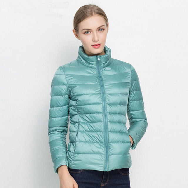White Duck Down Light Winter / Spring Jacket
