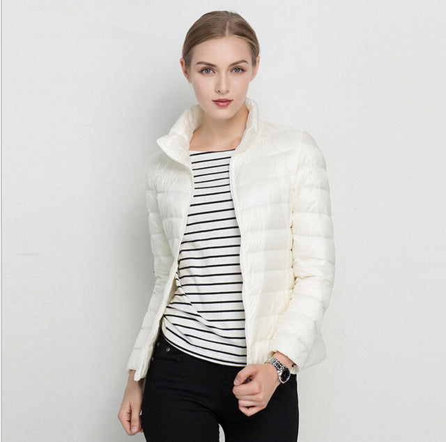 White Duck Down Light Winter / Spring Jacket