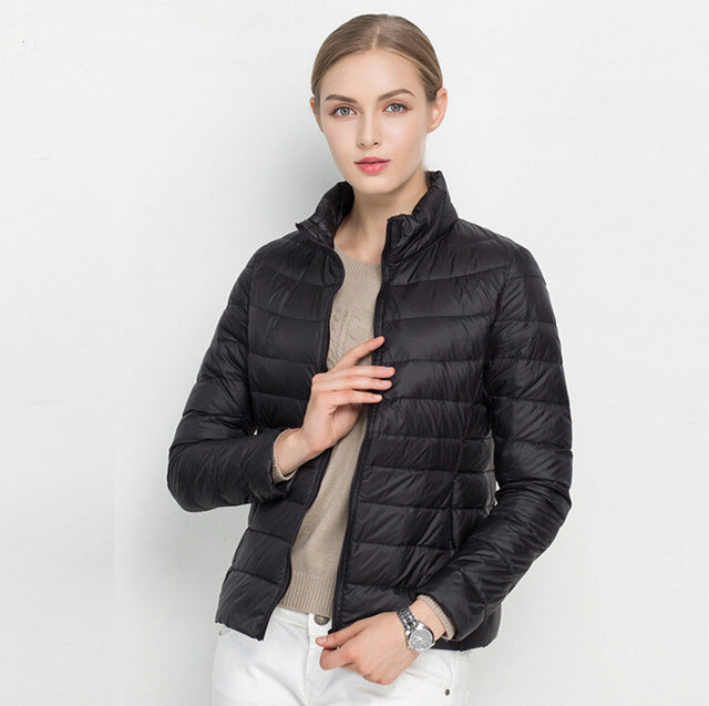 White Duck Down Light Winter / Spring Jacket