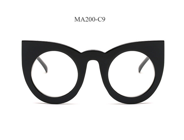 Vintage Round Luxury Cat Eye Sunglasses