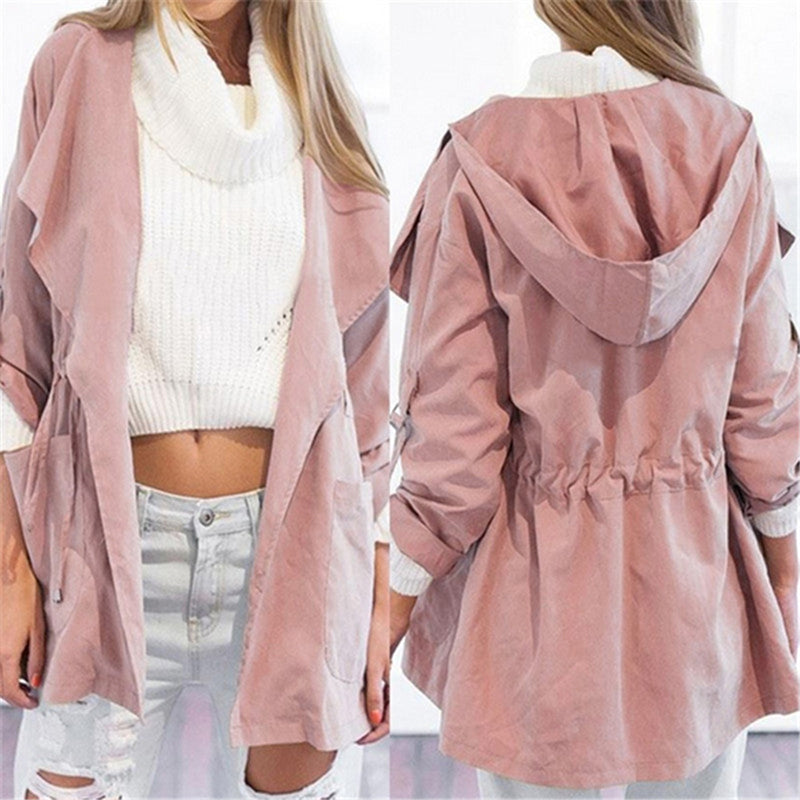Casual Hooded Windbreaker OverCoat