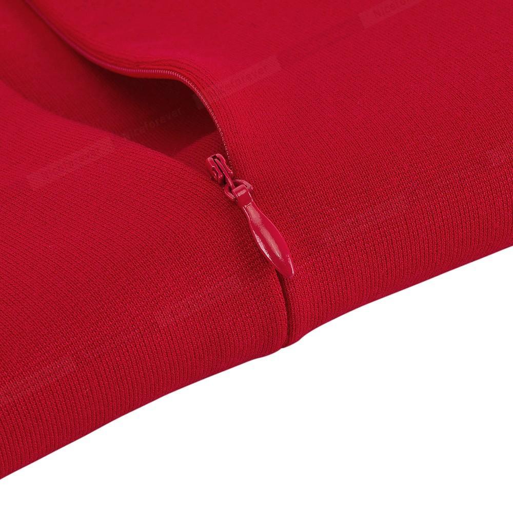 Chic Ruffle Bow Dinner / Office Dress