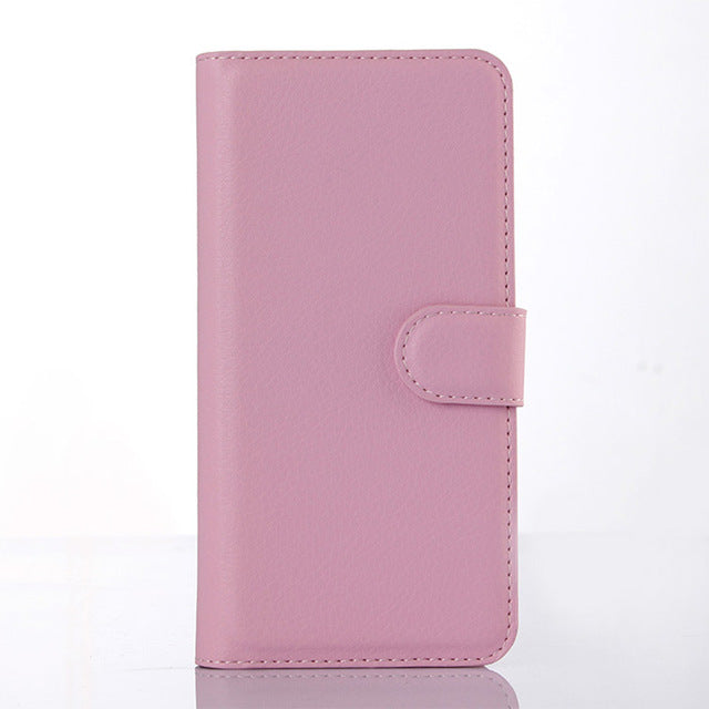 Leather Wallet Case book For iphones all colors