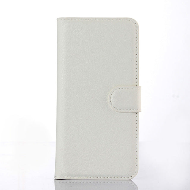Leather Wallet Case book For iphones all colors