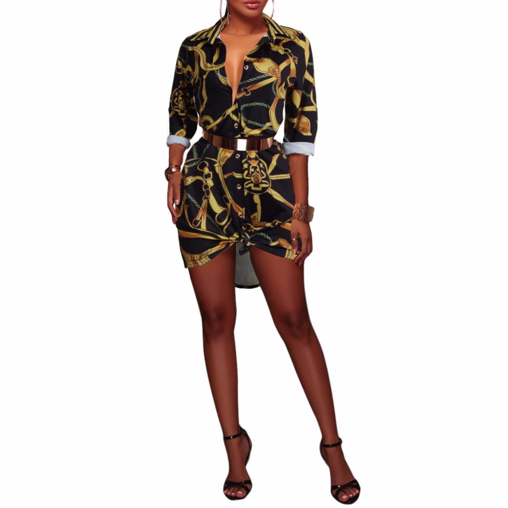 Sexy Boho Chic Tunic Party Casual Vintage Dress