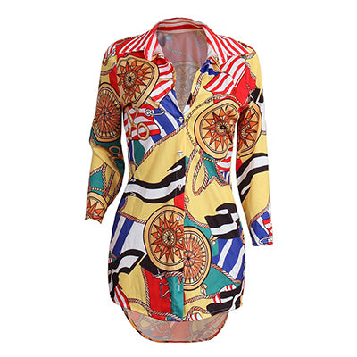 Sexy Boho Chic Tunic Party Casual Vintage Dress