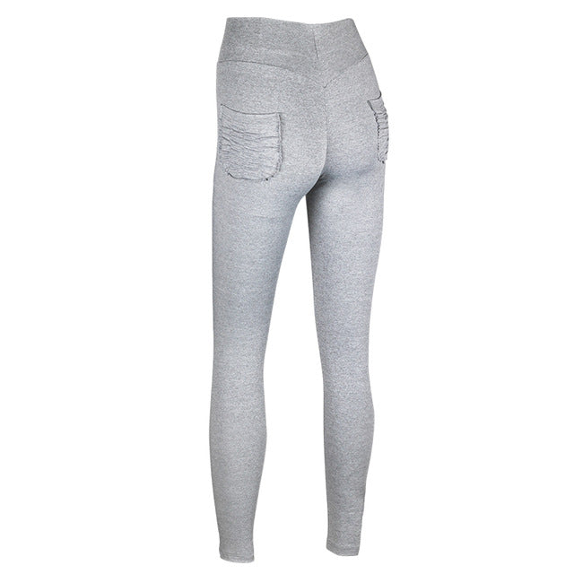 Sexy High Waist Push Up Fitness Leggings / Workout Candy