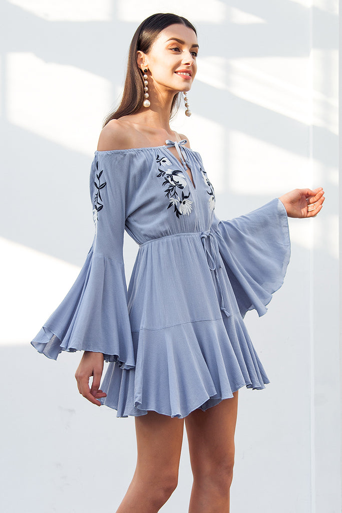 Lovely Summer embroidery jumpsuit romper