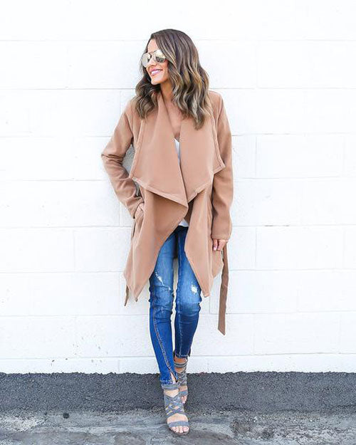 Women's Windbreaker Trench Coat