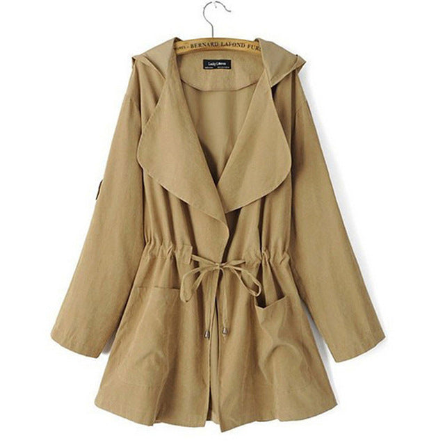 Casual Hooded Windbreaker OverCoat