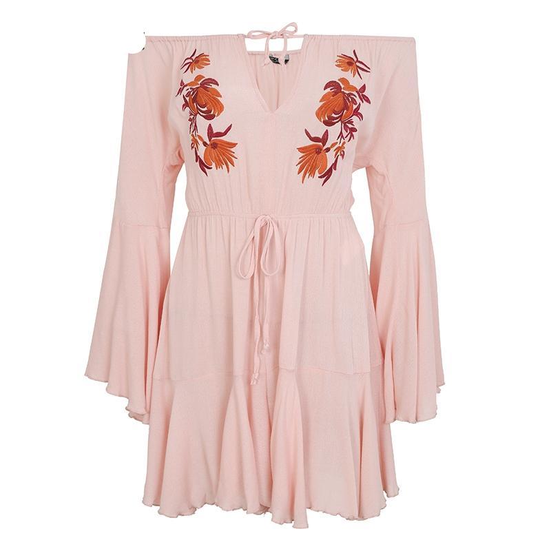 Lovely Summer embroidery jumpsuit romper