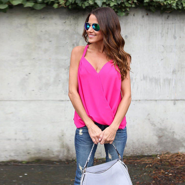 Lovely Chiffon Summer Camisole