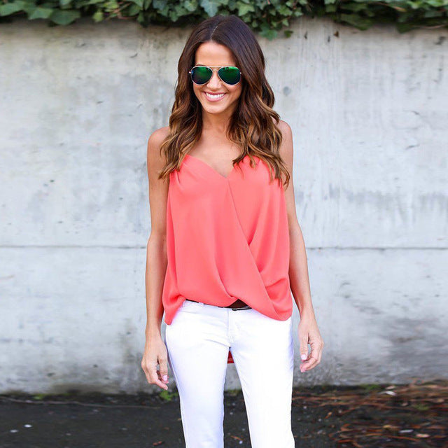 Lovely Chiffon Summer Camisole
