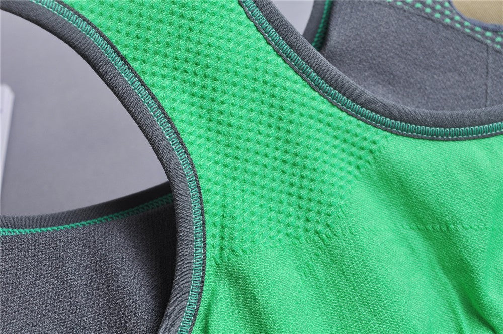 Womens Seamless Padded Push Up Sports Bra