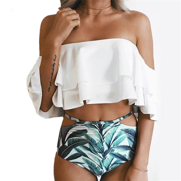 High waist Doubledeck classy Swimsuit Bikini Set