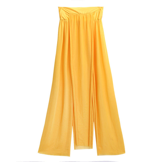 Sexy Maxi skirt swimsuit cover up