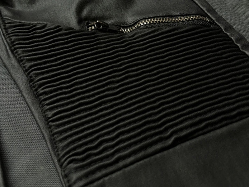 Sexy Women Faux Leather Bodycon Black Stretch  Zipper Pants