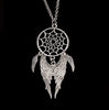 women's retro Bohemia dreamcatcher pendant chain necklace