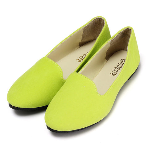 Ladies Flat Ballet Casual Shoe / Loafers
