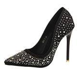 Sexy Luxury Rhinestone high heel shoes