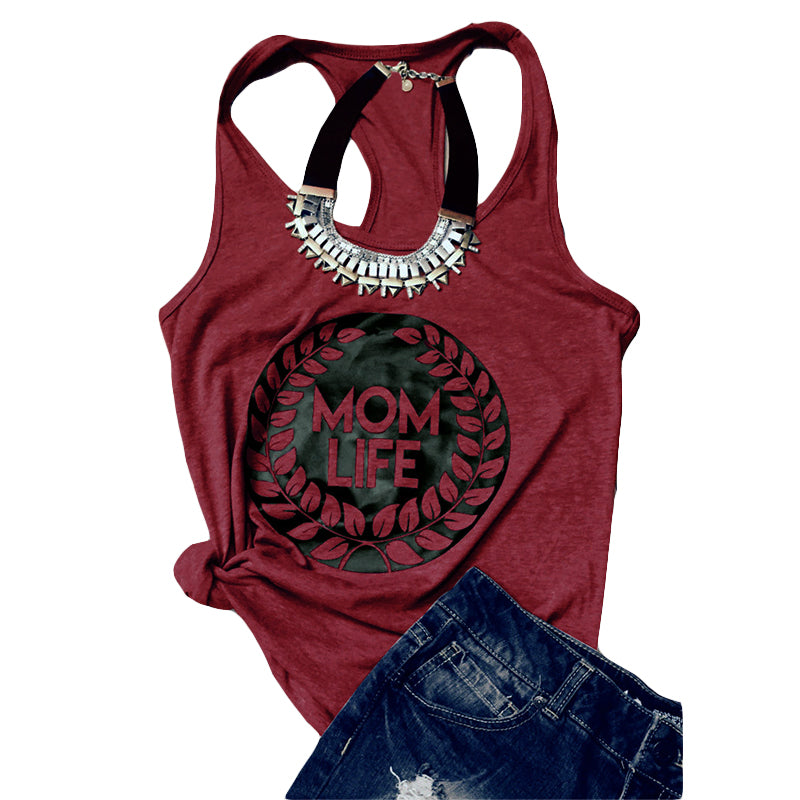 Mom Life Casual Tank Top