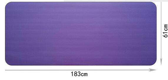 10mm Thick exercise Yoga Mat Pad Non-Slip