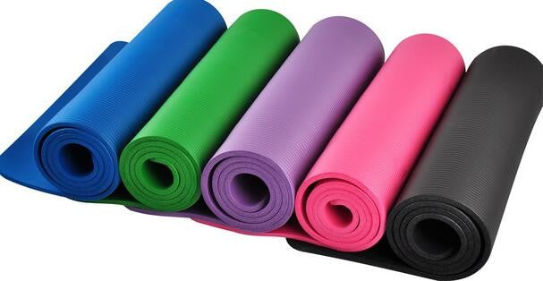 10mm Thick exercise Yoga Mat Pad Non-Slip
