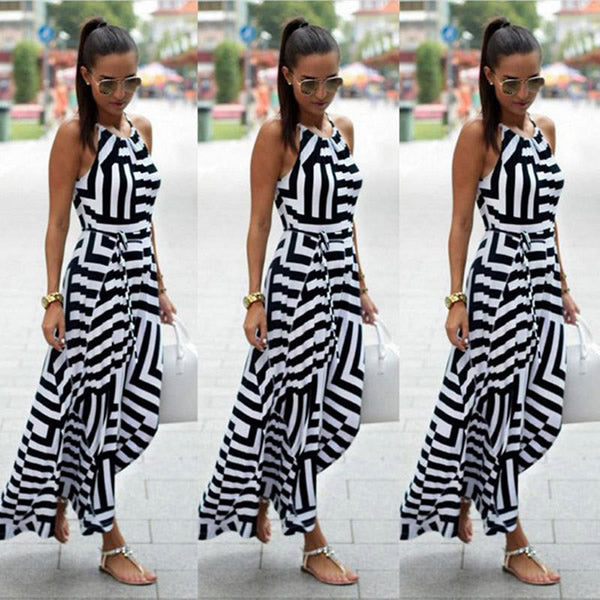 Sexy Summer Boho Maxi Sundress