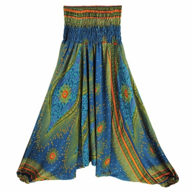 Baggy Boho Gypsy Harem Yoga  Pants