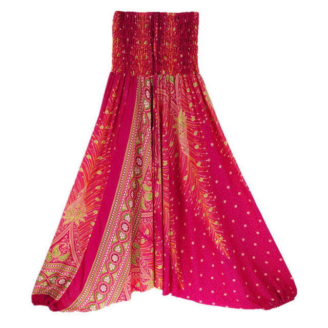 Baggy Boho Gypsy Harem Yoga  Pants