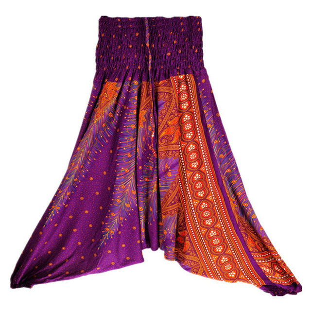 Baggy Boho Gypsy Harem Yoga  Pants