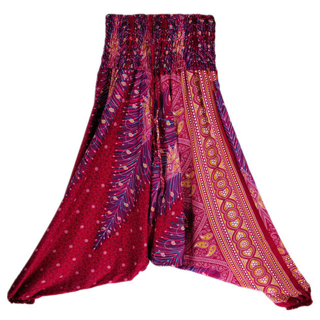 Baggy Boho Gypsy Harem Yoga  Pants