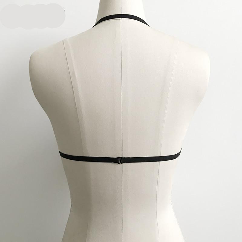 Womens Exotic Harness cage bra