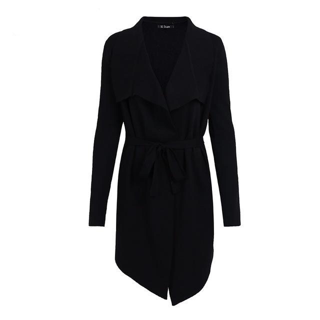 Slash Knitted soft cardigan sweater