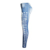 Full Figure Fashionable High Waist Womens  Side Ripped Jeans
